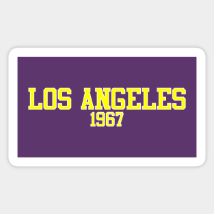 Los Angeles 1967 (variant) Sticker